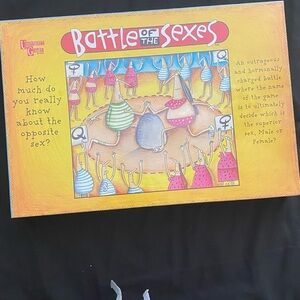 Battle of the Sexes Board Game - Bright Yellow Edition